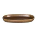RAK Porcelain EAOP23RT - Deep Rim China Plate, 8.85" L x 5.9" W Porcelain, Rust, Safe - 12/Case 1 image