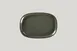 RAK Porcelain EAOP26CA Ease Plate, 7.1" Oval Porcelain Dinner Plate with Coupe Deep Rim - 6/Case 2 image