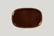 RAK Porcelain EAOP30HO Oval Ease Plate 7.85" Diameter Honey, Oven Microwave Safe - 6/Case 2 image