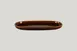 RAK Porcelain EAOP30HO Oval Ease Plate 7.85" Diameter Honey, Oven Microwave Safe - 6/Case 1 image
