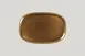 RAK Porcelain EAOP30RT - 7.85" Oval China Plate, Deep Rim, Porcelain, Rust, Dishwasher Safe - 6/Case 2 image