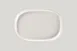 RAK Porcelain EAOP33 Oval Ease Plate, 13" White Porcelain Dinner Plate with Coupe Deep Rim - 6/Case 2 image