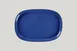 RAK Porcelain EAOP33CO - 13" Oval Cobalt Plate, Porcelain, Deep Rim, Multi‑Appliance Safe - 6/Case 2 image