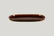 RAK Porcelain EAOP33HO Ease Oval Plate 13.05" Honey Porcelain Coupe Deep Rim Dishwasher Safe - 6/Case 1 image