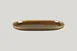RAK Porcelain EAOP33RT - 13" Oval Ease Plate, Porcelain, Rust, Deep Rim, Microwave Safe - 6/Case 1 image