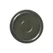 RAK Porcelain EASA13CA - 4.9" Round Porcelain Saucer for Espresso, Oven, Microwave Safe - 12/Case 1 image
