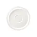 RAK Porcelain EASA16 - 6.4" Saucer, 6.0"-6.49" Ivoris, Oven Microwave Safe - 12/Case 1 image