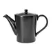 RAK Porcelain EDCP35 Coffee Pot, 11-7/8" Height, 11.9 oz Porcelain with Lid, Dishwasher Safe - Case 1 image