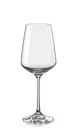 RAK Porcelain EDGWHT09 - White Wine Glass, 8.5 oz (3.1"x8.5"), Stemmed Tempered Glass - 24/Case 1 image