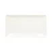 RAK Porcelain EDRG33IV Nano Plate, Rectangular Coupe Rim, 13"-1/5" x 7"-1/8" Porcelain, 6/Case 1 image