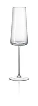 RAK Porcelain ENEFLT06 Energy Flute Champagne Wine Glass, 6 oz, 2.6" x 9" Stem, Tempered Glass - 24/Case 1 image