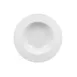 RAK Porcelain EVDP31 Evolution Plate, 28 oz (12¼") Round Deep Embossed White Porcelain Bowl - 6/Case 1 image