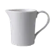 RAK Porcelain FDCR25 - 8.5 oz White Porcelain Creamer Pitcher with Handle, Dishwasher Safe - 6/Case 1 image