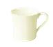 RAK Porcelain FDCU20 Coffee Cup 6.75 oz White Porcelain, Microwave Safe - 12/Case 1 image