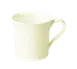 RAK Porcelain FDCU25 Fine Dine Cup 8.5 oz White Porcelain Dishwasher Microwave Safe Handle - 12/Case 1 image