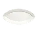 RAK Porcelain FDOP46 - Oval Platter, 16" x 8" White Porcelain, Dishwasher & Microwave Safe, 12/Case 1 image