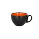 RAK Porcelain FR116C28OR Coffee Cup, 9.45 oz Orange Porcelain, Non‑Stackable, Oven Safe - 12/Case 1 image