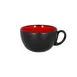 RAK Porcelain FR116C37RD Breakfast Cup 12.5 oz 4.35" Red Porcelain Non-Stack O/MW/DW Safe - 12/Case 1 image
