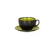 RAK Porcelain FR116C45GR - Breakfast Cup 15.2 oz 4.7" Dia, Green Porcelain, Dishwasher Safe - 12/Case 2 image