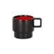 RAK Porcelain FRNOCU09RD Fire Espresso Cup, 3.05 oz (2.55" Dia.), Red Porcelain, Stackable - 12/Case 1 image
