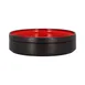 RAK Porcelain FRNOLD23RD Fire Plate Lid, 9.05" Round Rimless Porcelain, Red, Safe - 6/Case 2 image