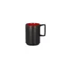 RAK Porcelain FRNOMG33RD Fire Mug, 11.15 oz (3.15" Dia.) Red Porcelain, Stackable, Safe - 6/Case 1 image