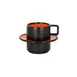 RAK Porcelain FRNOSA1OR Saucer 3.95" Round Orange Porcelain, Fridge/Freezer/Oven Safe - 12/Case 2 image