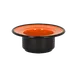 RAK Porcelain FRNOSA1OR Saucer 3.95" Round Orange Porcelain, Fridge/Freezer/Oven Safe - 12/Case 1 image