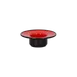 RAK Porcelain FRNOSA1RD - 3.95" Red Round Fire Saucer, 3" Dia, Oven Safe - 12/Case 1 image