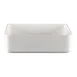 RAK Porcelain FTSDP16 - Square Deep Porcelain Bowl, 6" 37 oz Ivory Finish, General Use - 4/Case 1 image