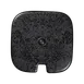 RAK Porcelain FTSU23LDBM - Fractal Sugar Bowl Lid, 3.15" L x 3.15" W, Porcelain Black Matte, 12/Case 1 image