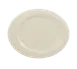 RAK Porcelain GIOP34 - Oval Giro Plate 13.25" x 10.5" Rolled Edge, Dishwasher Safe - 12/Case 1 image