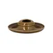 RAK Porcelain GNARCL09CA - 3.35" Round Curved Lid, Caramel Porcelain, Fridge/Freezer/Oven - 12/Case 2 image