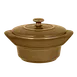 RAK Porcelain GNCFRD09CA Mini Cocotte, 3.8 Oz 3.35" Dia., Caramel Oven/Freezer Safe - 1/Case 1 image