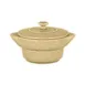 RAK Porcelain GNCFRD10CB Cocotte, 7.3 oz (3.95" Dia.) Bowl with Handles & Lid, Brulee - 12/Case 1 image