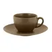 RAK Porcelain GNCLSA02CR Genesis Mat Round Saucer 6-3/4" Dia Porcelain Microwave Safe - 12/Case 1 image