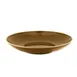 RAK Porcelain GNNNBD07CA Glossy Butter Dish, 3 Oz, 2-3/4" Dia Round Caramel Porcelain, Safe - 12/Case 1 image
