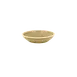 RAK Porcelain GNNNBD07CB Butter Dish, 3 Oz, 2-3/4" Round Porcelain Creme Brulee - 12/Case 1 image