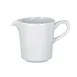 RAK Porcelain HMPASCR15 Creamer Pitcher, 5-1/16 oz, 3-1/16" Height, White Porcelain Handle - 12/Case 1 image