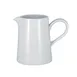 RAK Porcelain HMPASCR40 Creamer Pitcher, 13-9/16 oz, 3.9" Dia x 4.4" H, White with Handle - 6/Case 1 image
