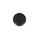RAK Porcelain IPNNPR18 Plate, 7" Diameter, Coupe Rim, Black Porcelain, Microwave Safe - 24/Case 1 image