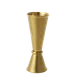 RAK Porcelain JR58515VG - Bar Jigger, 0.84 Oz / 1.69 Oz Gold Satin Finish, Premium Porcelain - 1/Case 1 image