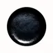 RAK Porcelain KRNNPR21 - 8¼" Round China Plate, Coupe Rim, Black Porcelain, Dishwasher Safe - 12/Case 1 image