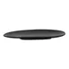 RAK Porcelain KRSHFP21 Free-Form China Plate, 7.875" x 6.3", Black Porcelain, Oven-Safe - 12/Case 2 image