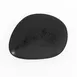 RAK Porcelain KRSHFP21 Free-Form China Plate, 7.875" x 6.3", Black Porcelain, Oven-Safe - 12/Case 1 image