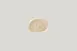 RAK Porcelain KSOSA15VL - Oval Krush Saucer, 5.9" L x 4.35" W, Vanilla Porcelain, 12/Case 1 image