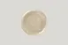 RAK Porcelain KSRP21VL - 8.25" Round Flat Coupe Porcelain Plate, Vanilla Finish, 12/Case 1 image