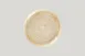 RAK Porcelain KSRP24VL Krush Plate, 9.45" Round Flat Coupe Rim, Vanilla Porcelain, 12/Case 1 image