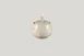 RAK Porcelain KSSU25VL - 8.45 oz Round Sugar Bowl with Lid, Porcelain, 8 oz Capacity - 6/Case 1 image