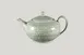 RAK Porcelain KSTP110SG - Sage Porcelain Coffee Pot & Lid, 37.19 oz (1.1 Qt) Krush Design, - 1/Case 1 image